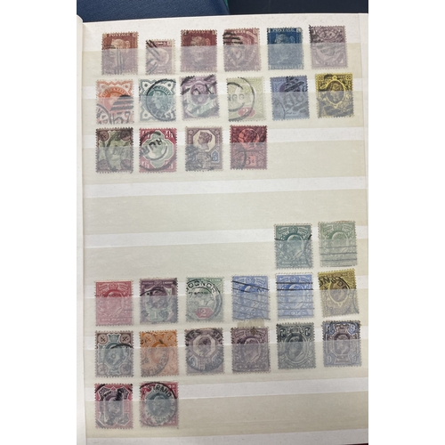 344 - Stamps: Stamps: Red SG stockbook mainly unused NH 20thC Stamps, plus used Victoria, Edward & Geo... 