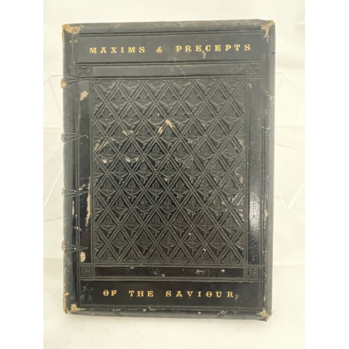 387 - Books Books: Henry Noel Humphreys ''Maxing and Precepts of the Saviour''. Heavily illustrated throug... 