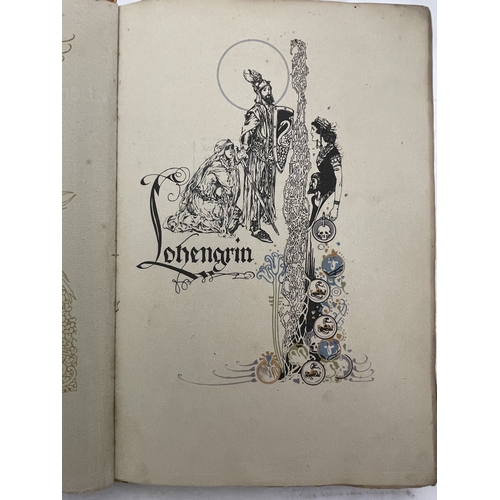 388 - Books: Books: The Tale Of Lohengrin, Knight Of The Swan, after the drama of Richard Wagner, by TW Ro... 