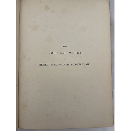 391 - Books: Books: The Political Works of Henry Wadsworth Longfellow including translations and notations... 