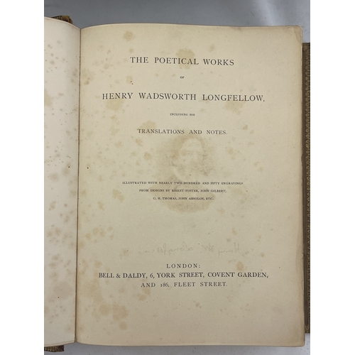 391 - Books: Books: The Political Works of Henry Wadsworth Longfellow including translations and notations... 