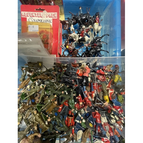 428 - Toys and Games Toys and Games: Die Cast mainly Britains large quantity of mounted warriors including... 