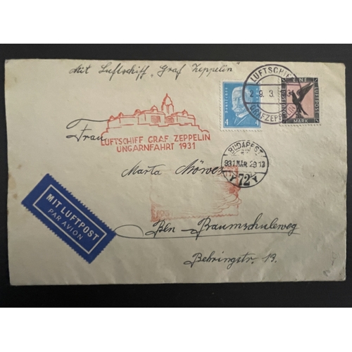 467 - Stamps: Stamps: Postal History, Aviation History Germany. SG MS464a, 1930 International Philatelic E... 