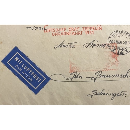 467 - Stamps: Stamps: Postal History, Aviation History Germany. SG MS464a, 1930 International Philatelic E... 