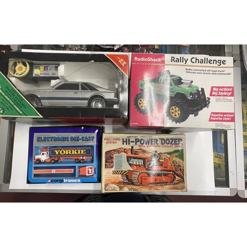 493 - Toys Toys: Radio-controlled radioshack intertan rally challenge, ecstasy model 2800 Mustang. Japanes... 