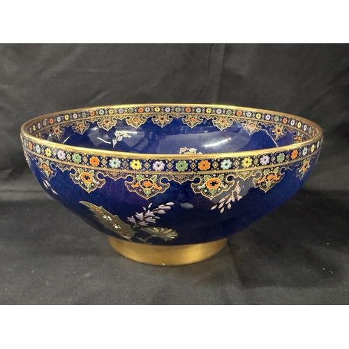 564 - Ceramics: Ceramics: Carlton ware footed bowl circa 1920-30, highlighted with gilt width 25cm and hei... 