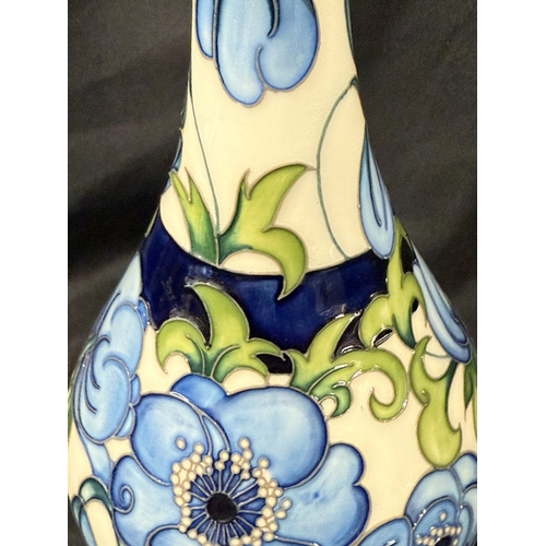 585 - Ceramics: Ceramics: Moorcroft vase by Rachel Bishop 2015, 24cm high.