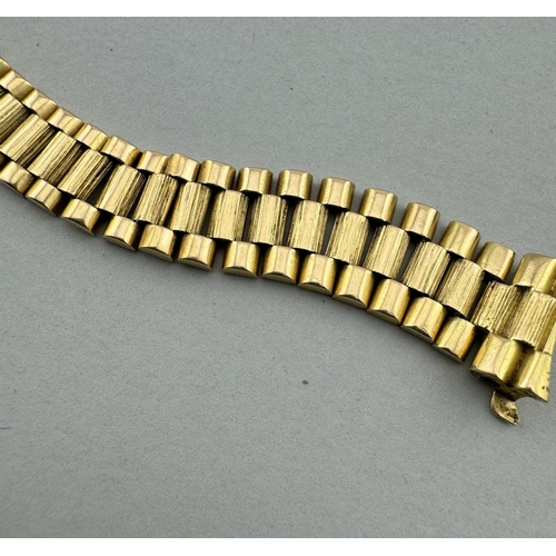 961 - Watches: Watches: A ladies Rolex 18ct yellow gold bracelet strap, code 9235F, en suite with the Oyst... 