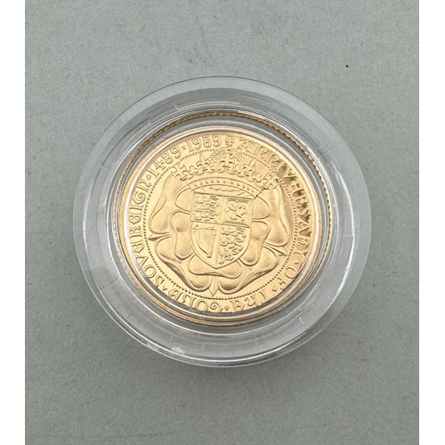 976 - Coins: Coins: A Royal Mint issued limited edition encapsulated and boxed proof full sovereign, dated... 