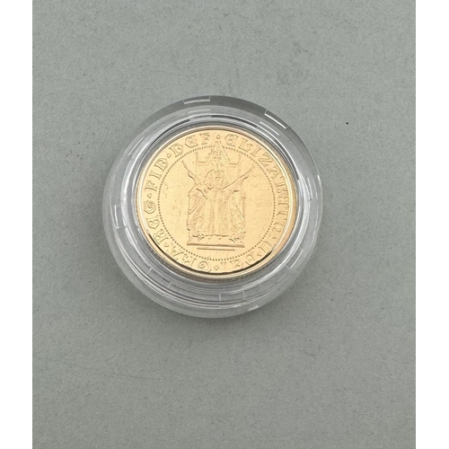 976 - Coins: Coins: A Royal Mint issued limited edition encapsulated and boxed proof full sovereign, dated... 