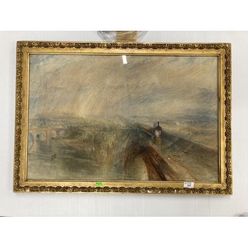 229 - Watercolour: 19th century after Turner 