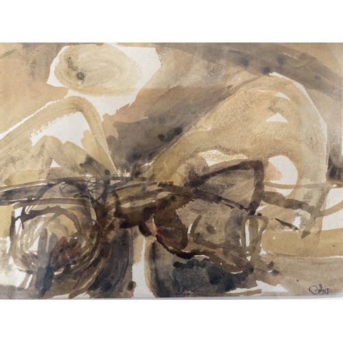 241 - Clifford Fishwick (British 1923-1997): Watercolour on paper 'Pass', signed, titled and dated top lef... 