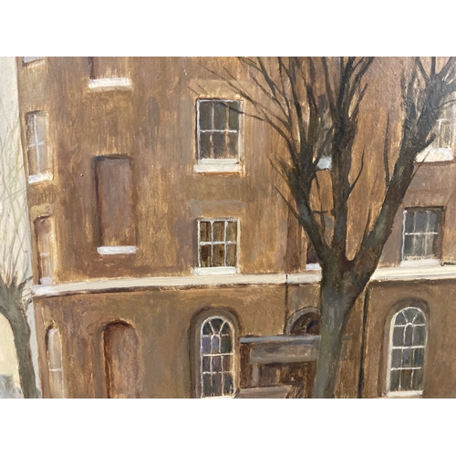 262 - Art: Mary Remington (1919-2003) British school. RA/Royal college/Redhill school of art. Oil on board... 