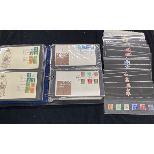 378 - Stamps: Royal mail mint stamps, regional issues, mint preservation packs, five of each for England, ... 