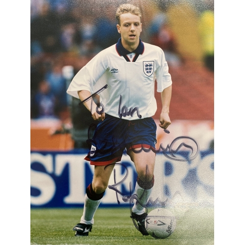 406 - Sporting Autographs: A large collection of signed Football photographs bearing the signatures of mos... 