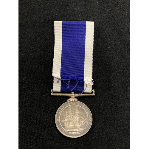 436 - Medals: Victorian Royal Naval Long Service and Good Conduct Medal named to J. Souter Serg RMA 21 Yea... 