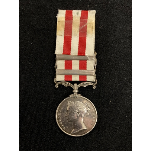 456 - Medals: Indian Mutiny 1857-59, 2 clasps, Relief of Lucknow, Lucknow named to Drummer Edward Simpson ... 