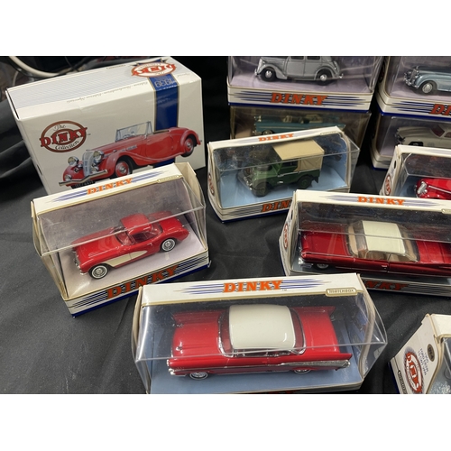 492 - Toys: Dinky Special Edition 1950 Mercedes diesel omnibus, all mint & boxed x 9, 2 others Trumph ... 