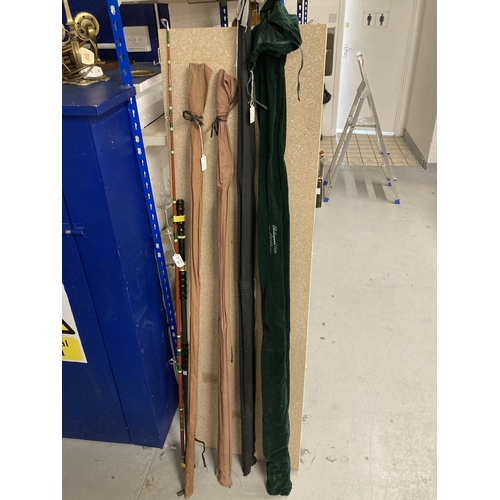Fishing: Fly rods, J. J. S. Walker and Bampton & Co. Daiwa 'Whisker ...
