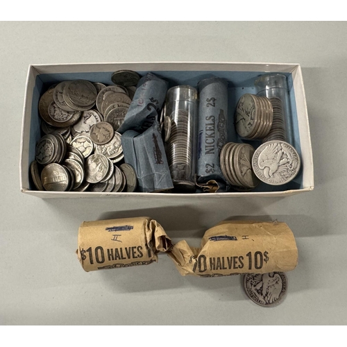 Coins and Medallions: USA coins, dimes, nickels, ½ dollards, etc. Long ...