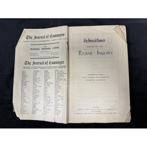 R.M.S. TITANIC: R.M.S. TITANIC: Softbound Journal of Commerce Report ...