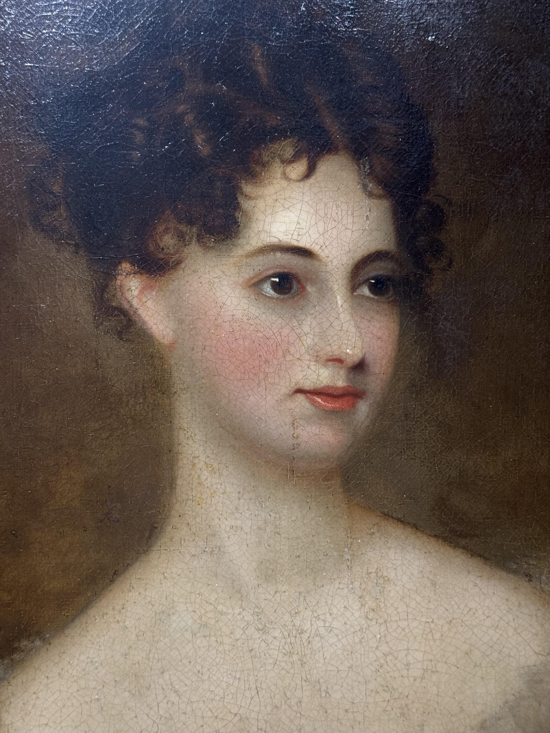 Art: British School oil on canvas, unsigned, early 19th century mid ...