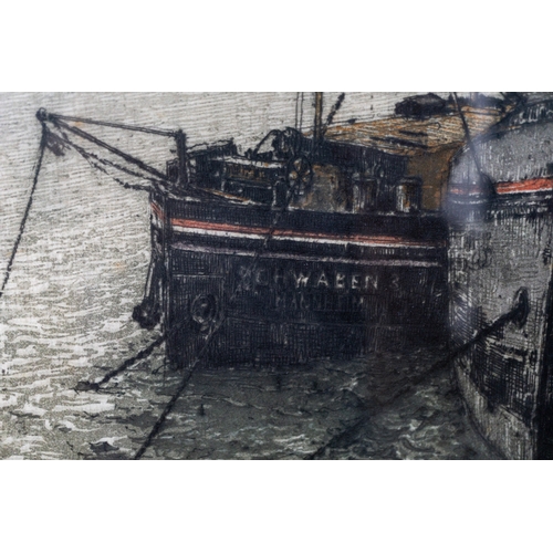 19 - Pictures Luigi Kasimir (Austro-Hungarian, 1881-1962) Köln, 1934Etching aquatint in coloursSigned in ... 