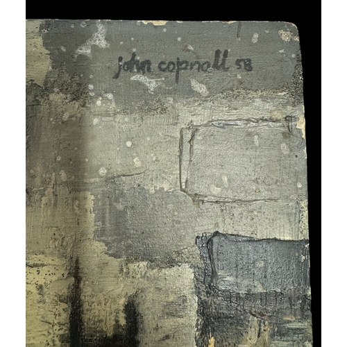 24 - * John Copnall (1928-2007): John Copnall (1928-2007): British School oil on board, Bristol City, sig... 