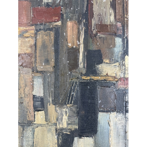 24 - * John Copnall (1928-2007): John Copnall (1928-2007): British School oil on board, Bristol City, sig... 
