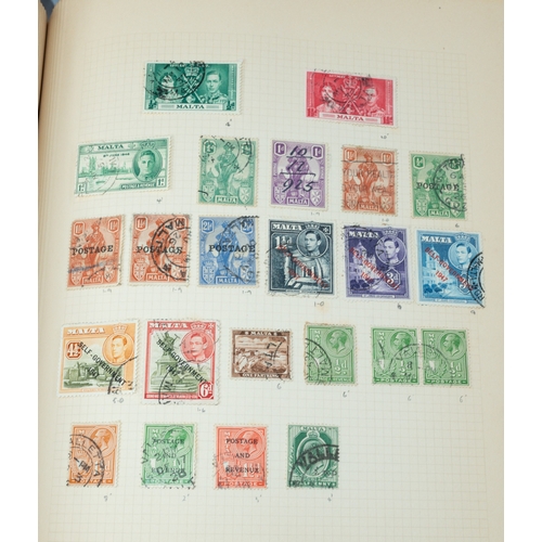 37 - Stamps: two part filled 'Senator' stamp albums by Stanley Gibbons, one Commonwealth, one the rest of... 