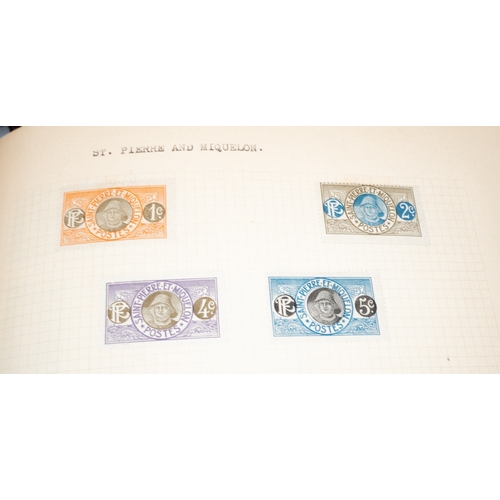 37 - Stamps: two part filled 'Senator' stamp albums by Stanley Gibbons, one Commonwealth, one the rest of... 