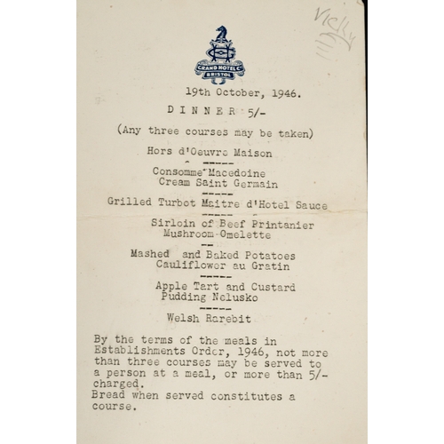 39 - Autographs: Autographs: Post-war 1940s album pages with autographs of eminent musicians and theatric... 