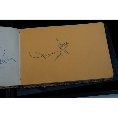 40 - Autographs: Autographs: Small album, signatures include Kathy Lloyd, Bobbie Britton, Danny Moss and ... 