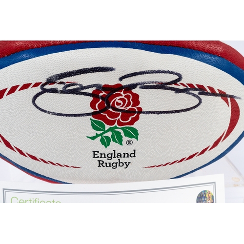48 - Rugby Memorabilia: Rugby Memorabilia: Official replica match ball, signed by Jason Robinson, Blackpo... 
