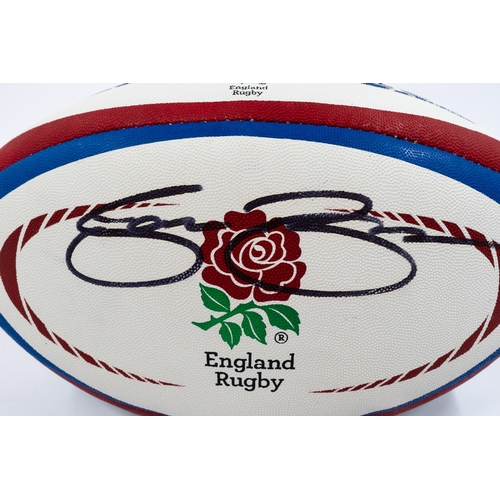 49 - Rugby Memorabilia: Rugby Memorabilia: Signed, Jason Robinson, official replica ball, signed in black... 