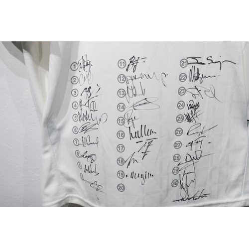 55 - Rugby Memorabilia: Rugby Memorabilia: Official England replica rugby shirt, Rugby World Cup 2011, si... 