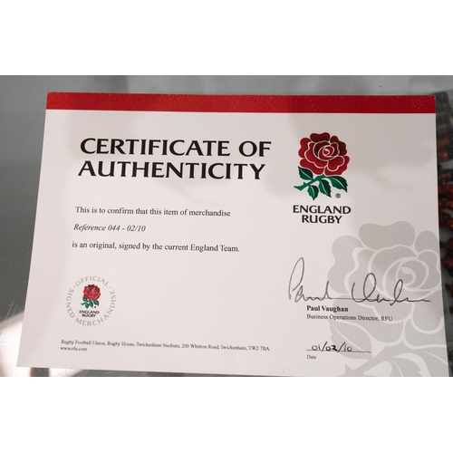 55 - Rugby Memorabilia: Rugby Memorabilia: Official England replica rugby shirt, Rugby World Cup 2011, si... 