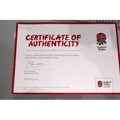 56 - Rugby Memorabilia: Rugby Memorabilia: Official England replica match shirt, Rugby World Cup 2015, si... 