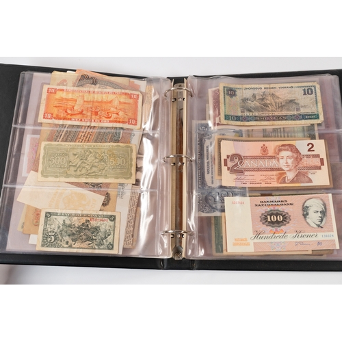 Notaphily: an album containing European and Far Eastern banknotes ...