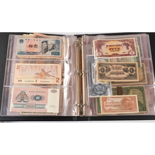 Notaphily: an album containing European and Far Eastern banknotes ...