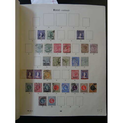 28 - A British Commonwealth collection in 2 New Imperial albums, mainly used, including GB from 1840 1d b... 