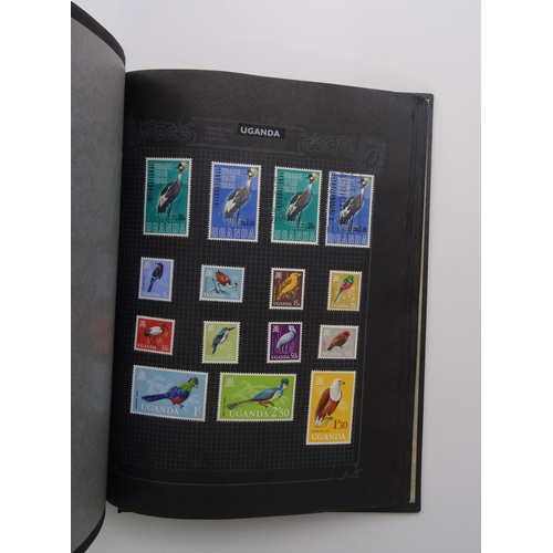 85 - An 'A-Z' Bird collection in 3 black springback albums including Abu Dhabi m, Albania u, Ascension to... 