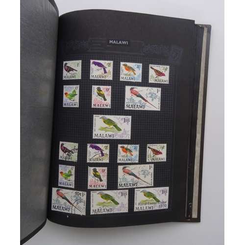 85 - An 'A-Z' Bird collection in 3 black springback albums including Abu Dhabi m, Albania u, Ascension to... 