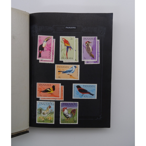 85 - An 'A-Z' Bird collection in 3 black springback albums including Abu Dhabi m, Albania u, Ascension to... 