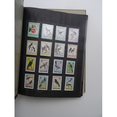 86 - World collection of mint & used Bird issues housed in 3 springback albums including, Albania m, Asce... 