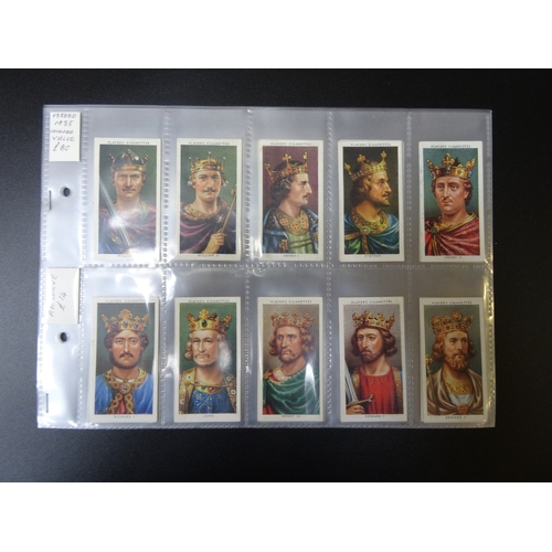 110 - 1935 Players Kings and Queens of England series of 50 in generally good condition, stc £80