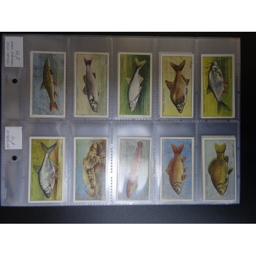 113 - 1933 Fresh-water Fishes series of 50 in generally good condition, stc £75