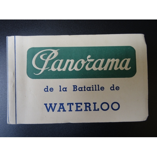 123 - A small album of re-production Waterloo postcards