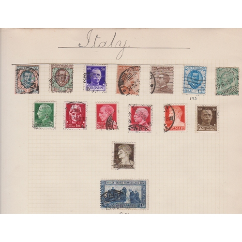 36 - A small accumulation of Eastern European stamps including Bulgaria, Romania, Czechoslovakia, Serbia ... 