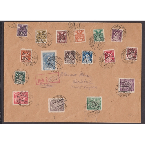 36 - A small accumulation of Eastern European stamps including Bulgaria, Romania, Czechoslovakia, Serbia ... 